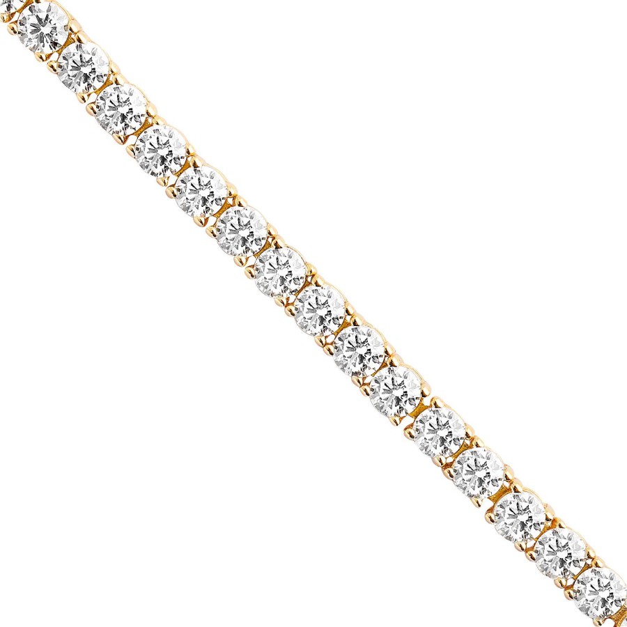 14 Ayar Sarı Altın Suyolu Bileklik