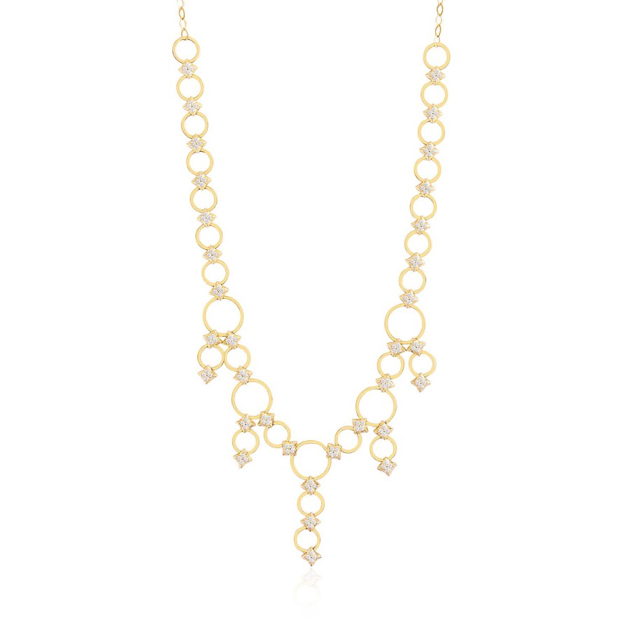 14 Ayar Sarı Altın Halka Zincir Kolye