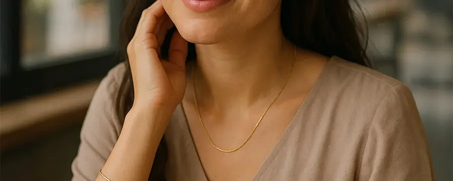 Altın Kolye, Küpe ve Bileklik Kombin Önerileri